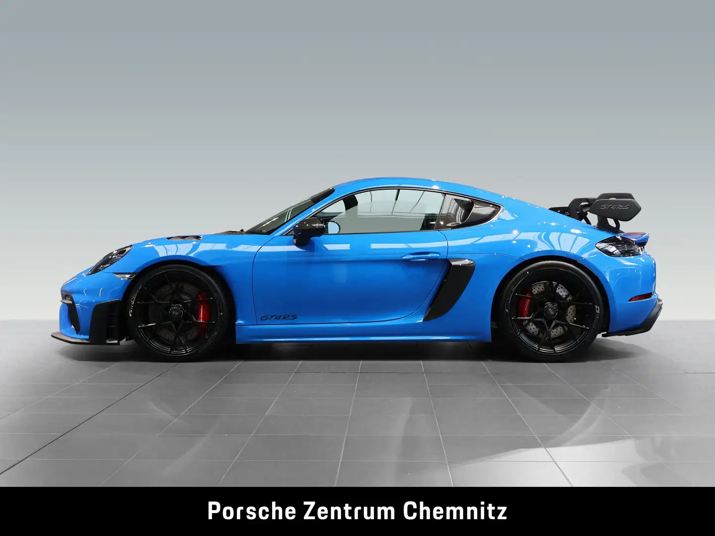 Porsche Cayman 718 Cayman GT4 RS Weissach-Pkt.;Vollschalen;Lift;B Blau - 2
