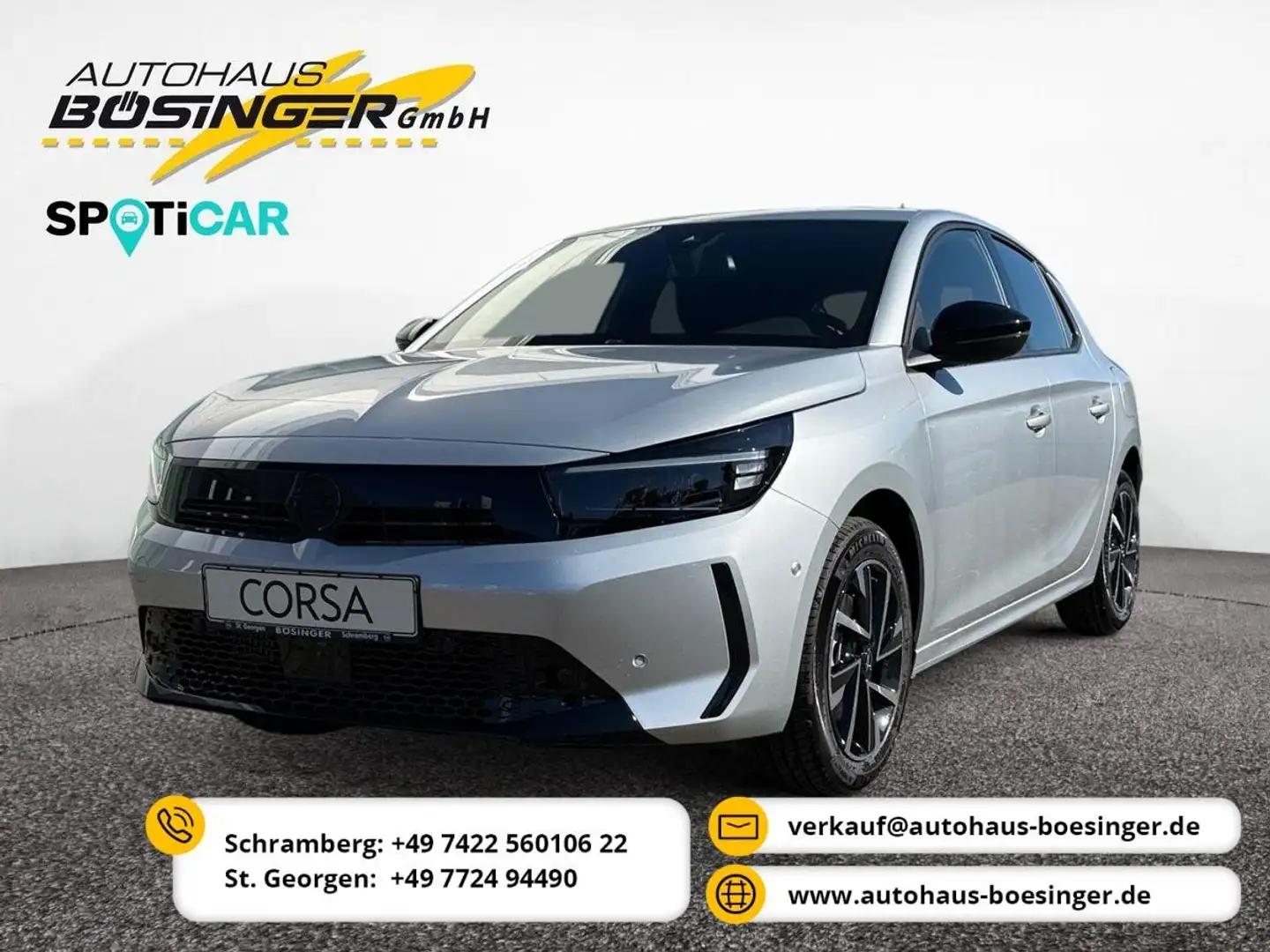Opel Corsa F GS Automatik / Kamera / ACC / SHZ / LHZ Gris - 1