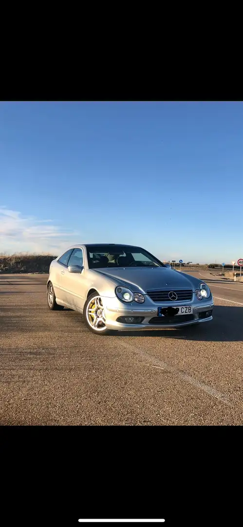 Mercedes-Benz CL 230 Cuero negro,techo solar panoramico,navegador Argintiu - 2