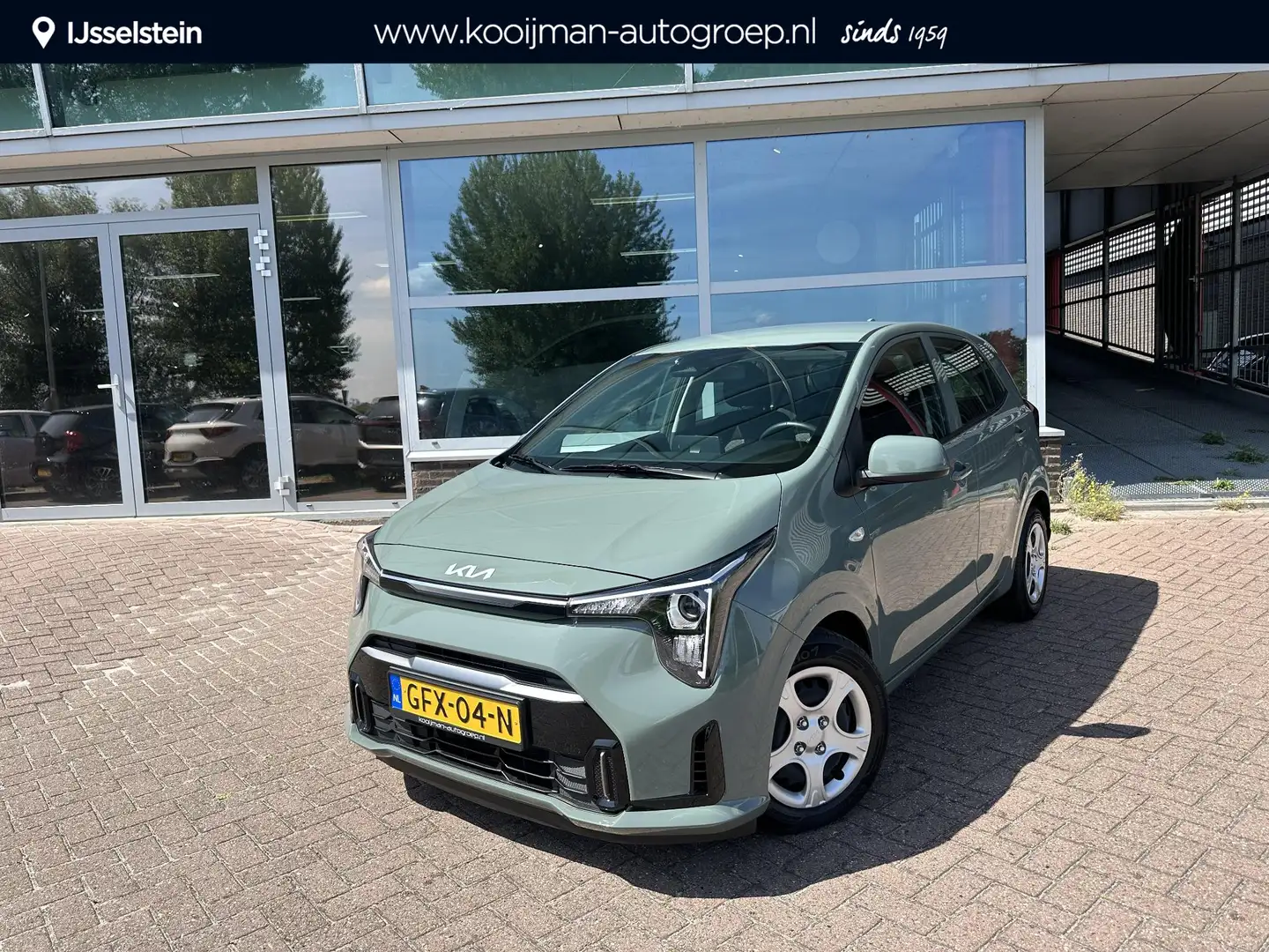 Kia Picanto 1.0 DPI DynamicLine Nieuwe model | Groen - 1