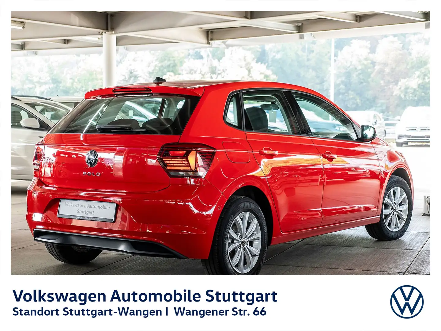 Volkswagen Polo Style 1.0 TSI Navi LED ACC SHZ PDC Rot - 2
