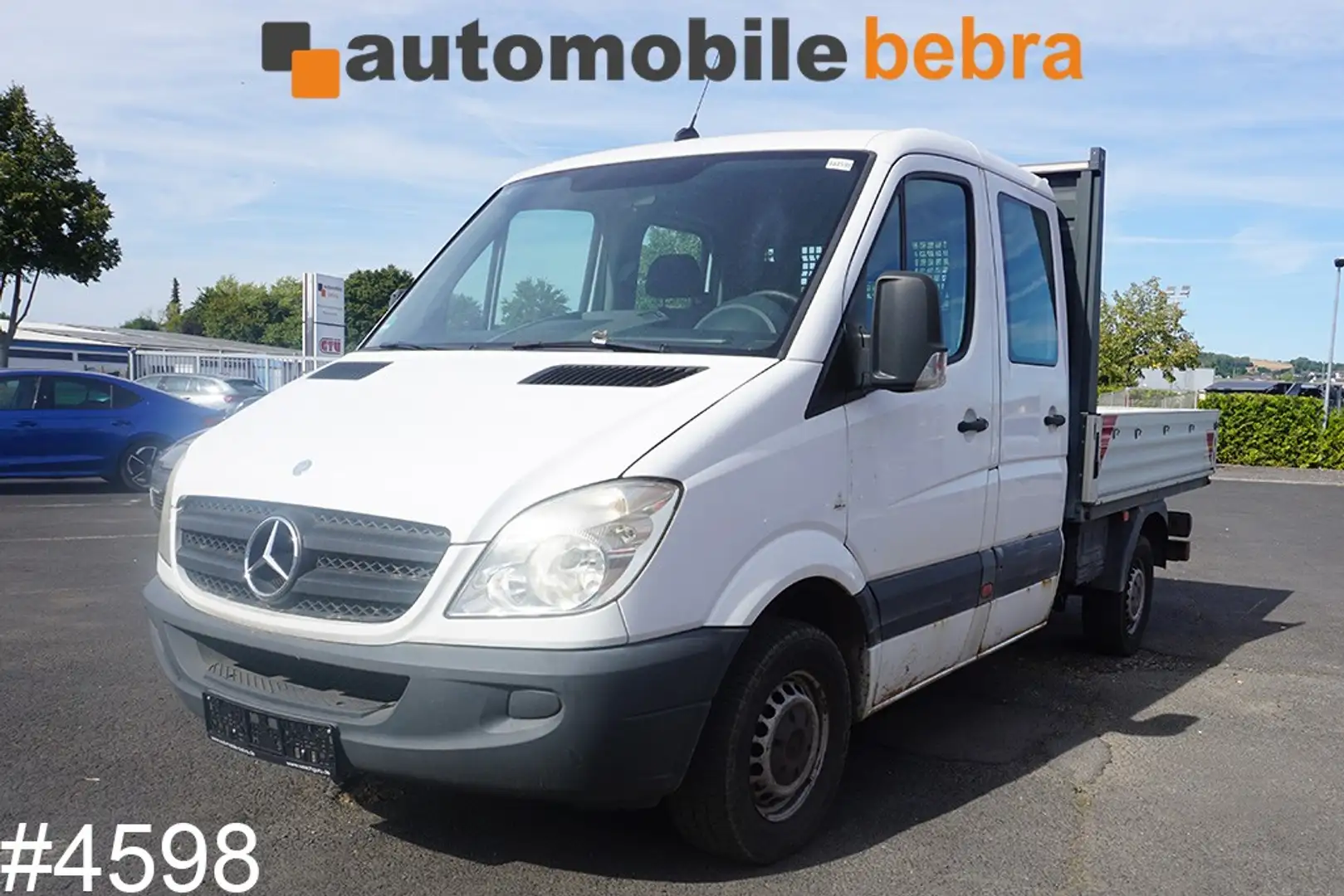 Mercedes-Benz Sprinter 313CDI Doka Pritsche 7-Sitzer AHK Blanco - 1