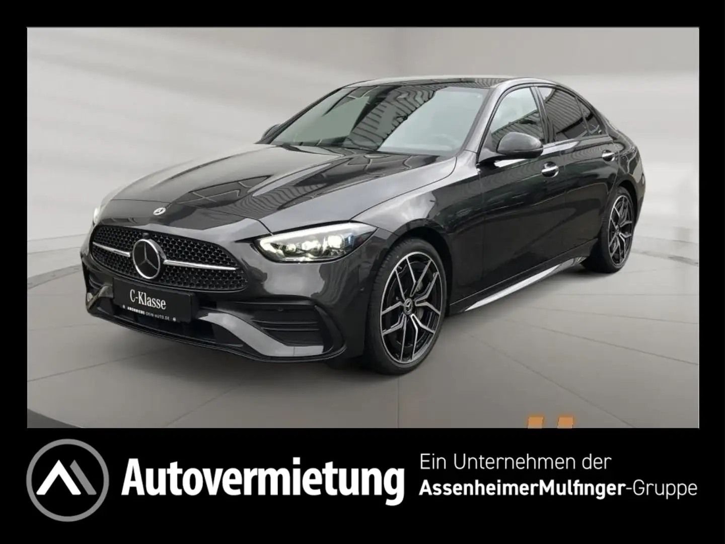 Mercedes-Benz C 300 +MBUX+AMG+DigitalLight+Pano+AHK+S-Sitz+ACC Grijs - 1