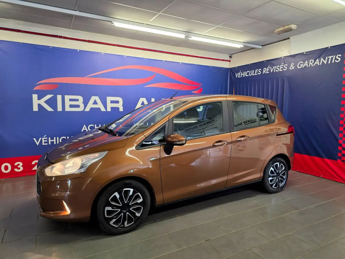 Ford B-Max 1.5 TDCI 75CV TREND 5P*GPS*CLIM*GARANTIE 12 MOIS Marrone - 2