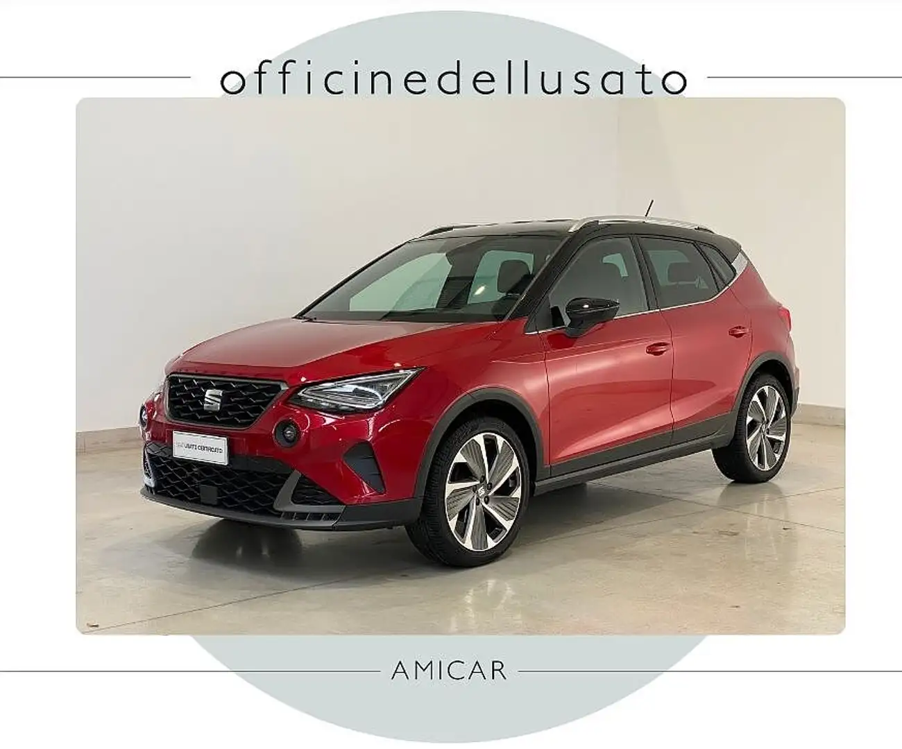 SEAT Arona 1.0 TGI FR Rosso - 1
