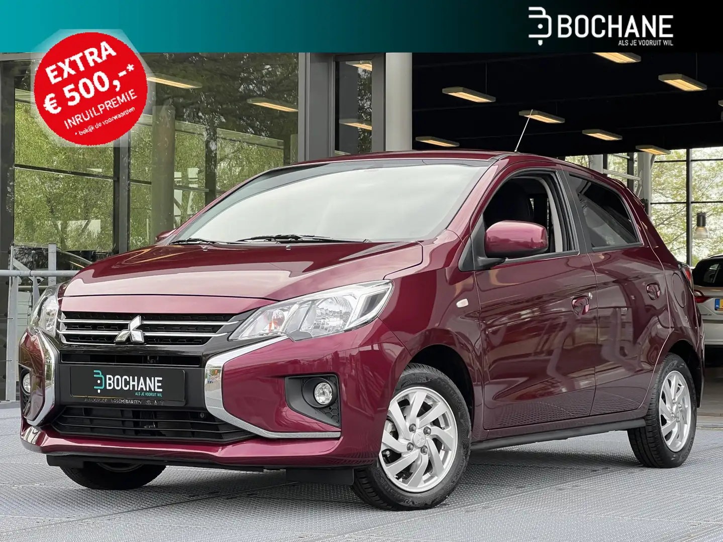 Mitsubishi Space Star 1.2 Intense | Stoelverwarming | Climate Control | Rood - 1