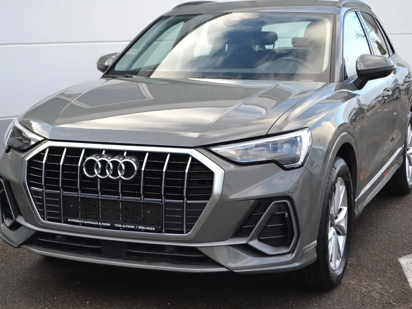 Audi Q3 Q3 35 TFSI S tronic S line*NAVI*D.TACHO* Gris - 1