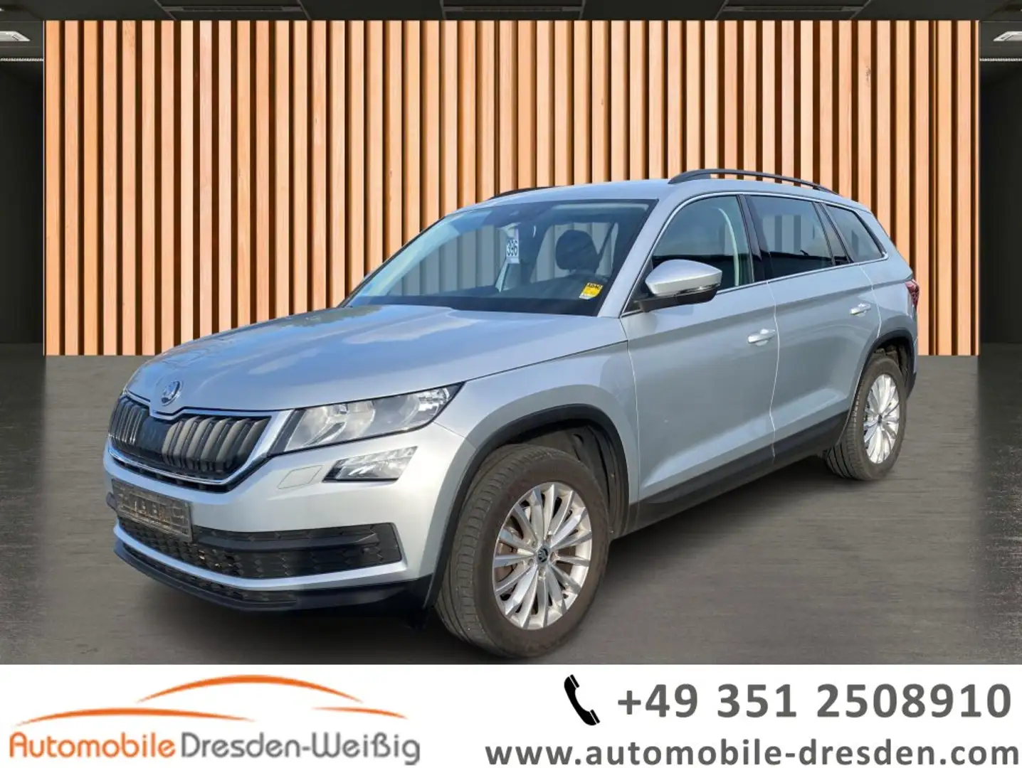 Skoda Kodiaq 2.0 TDI DSG 4x4 Ambition*Navi*ACC*AHK* Silver - 1