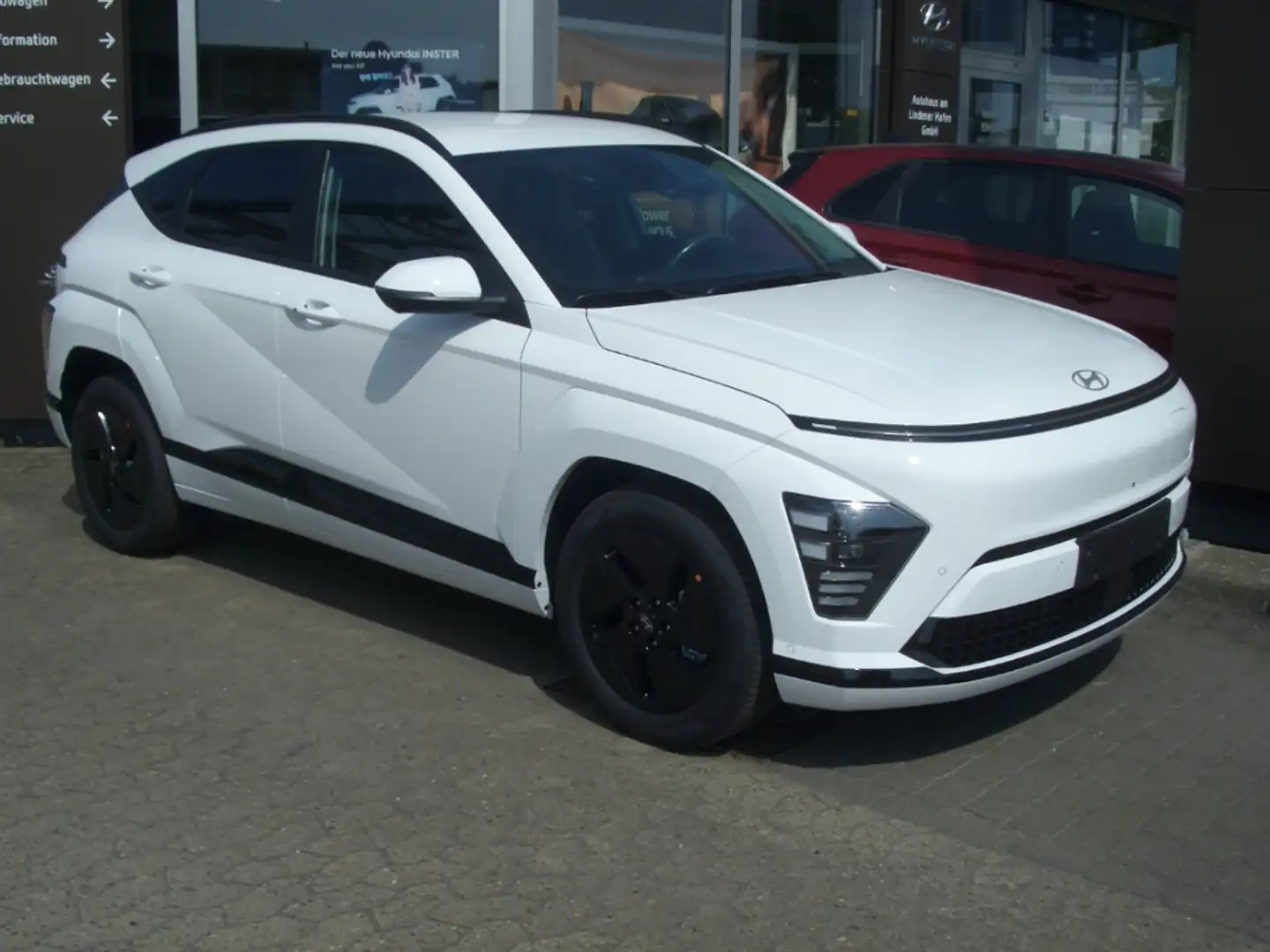 Hyundai KONA ELEKTRO SX2 MJ26 49 kWh Trend, Assistenz, Heck. Weiß - 1
