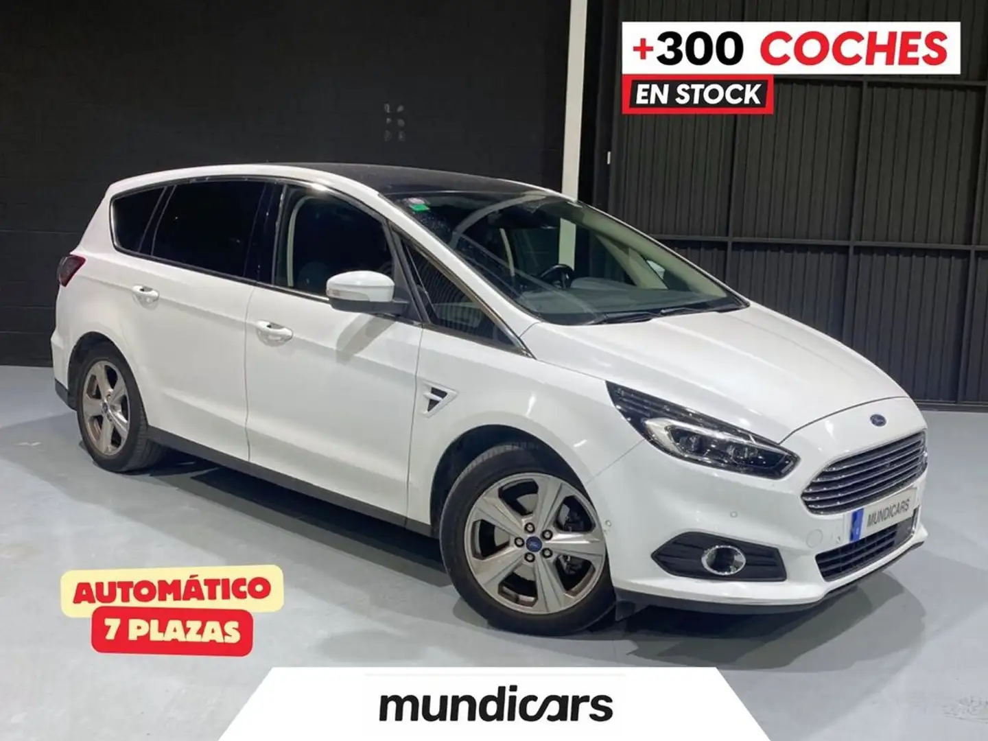 Ford S-Max 2.0 TDCi 150CV Titanium PowerShift Blanc - 1