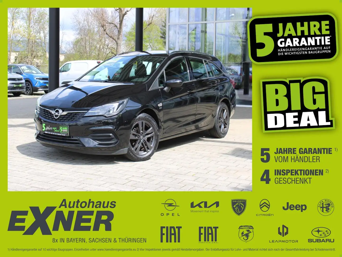 Opel Astra K Sports Tourer 1.2 Turbo 2020 S/S Noir - 1