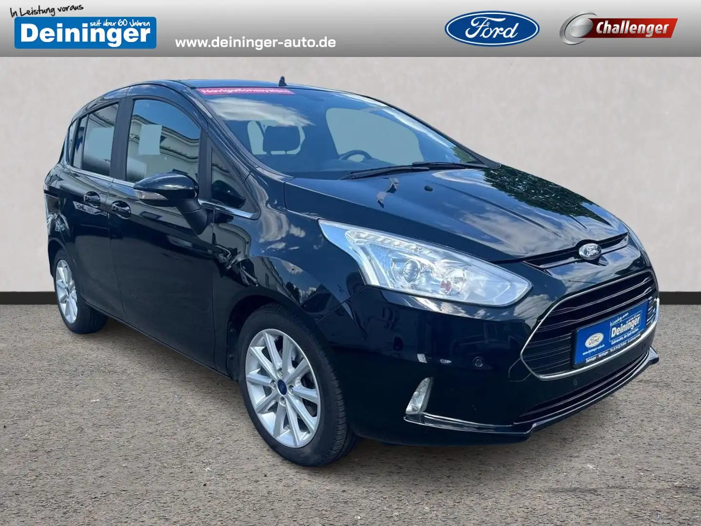 Ford B-Max 1.0 l EcoBoost Titanium NAVI EASY-DRIVER/WINTER-PA Noir - 1