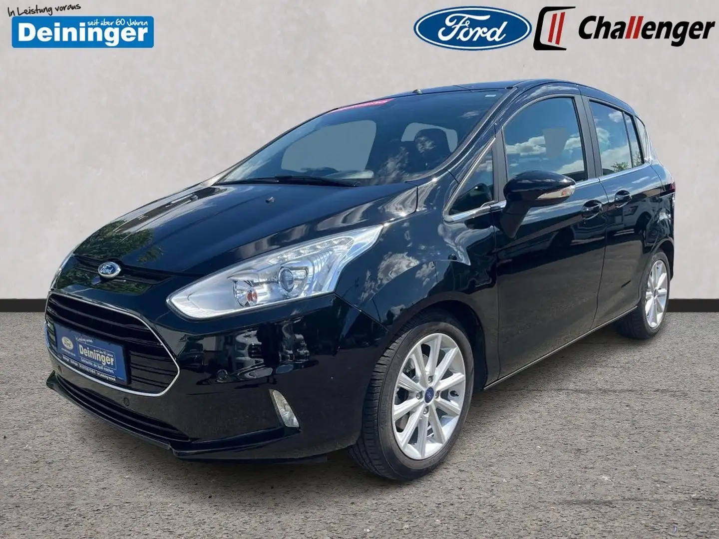 Ford B-Max 1.0 l EcoBoost Titanium NAVI EASY-DRIVER/WINTER-PA Noir - 2