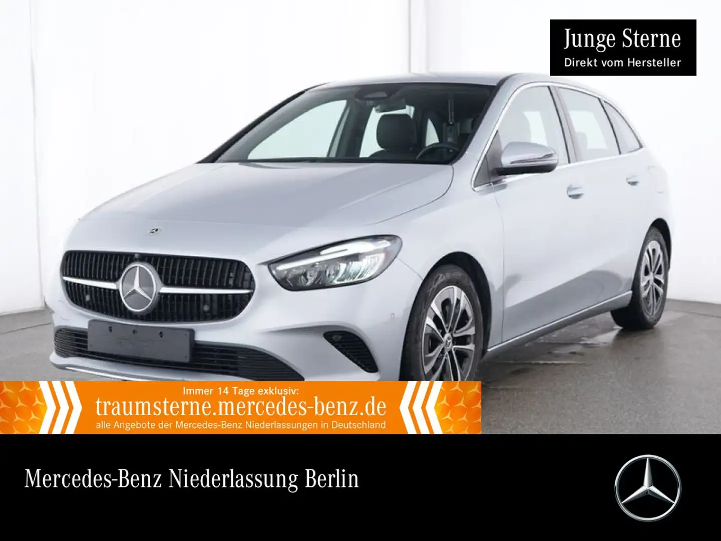 Mercedes-Benz B 200 PROGRESSIVE+LED+KAMERA+TOTW+7G Silber - 1