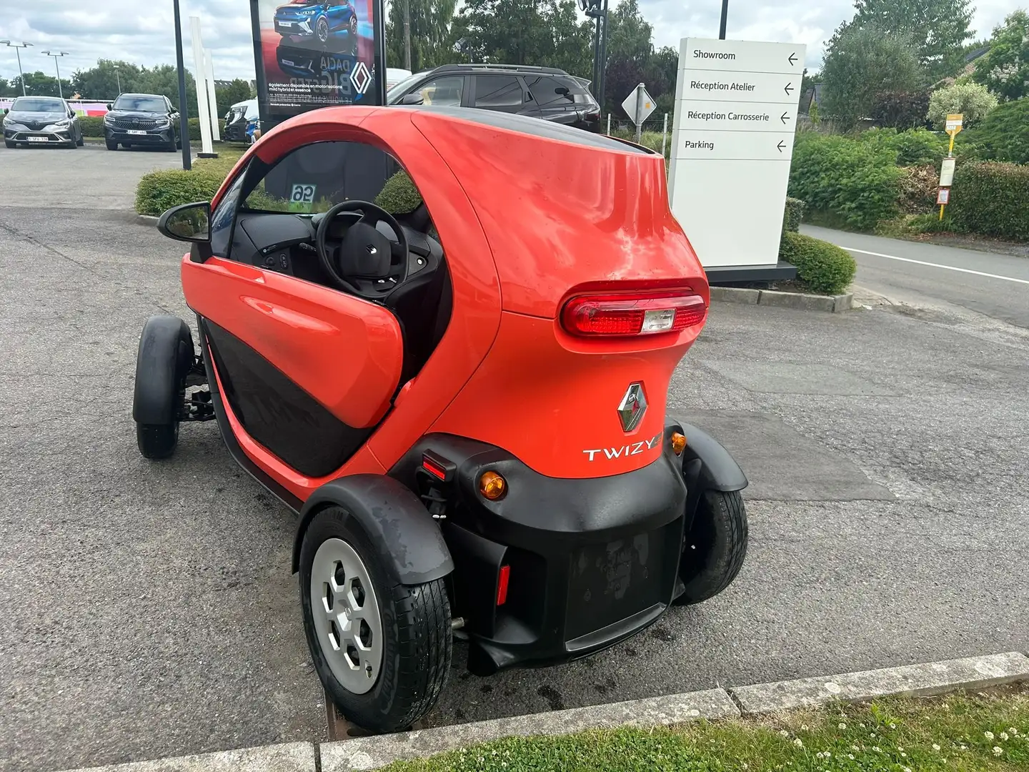 Renault Twizy Life 45 B-Rent Orange - 2