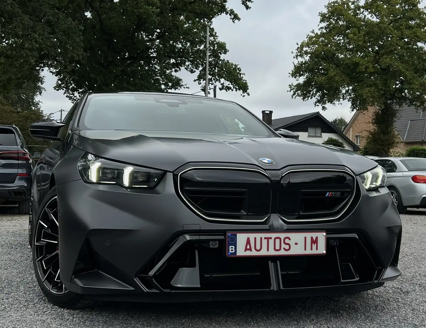 BMW M5 Berline xDrive PPF Frozen Deep Grey B&W Shadowline - 2