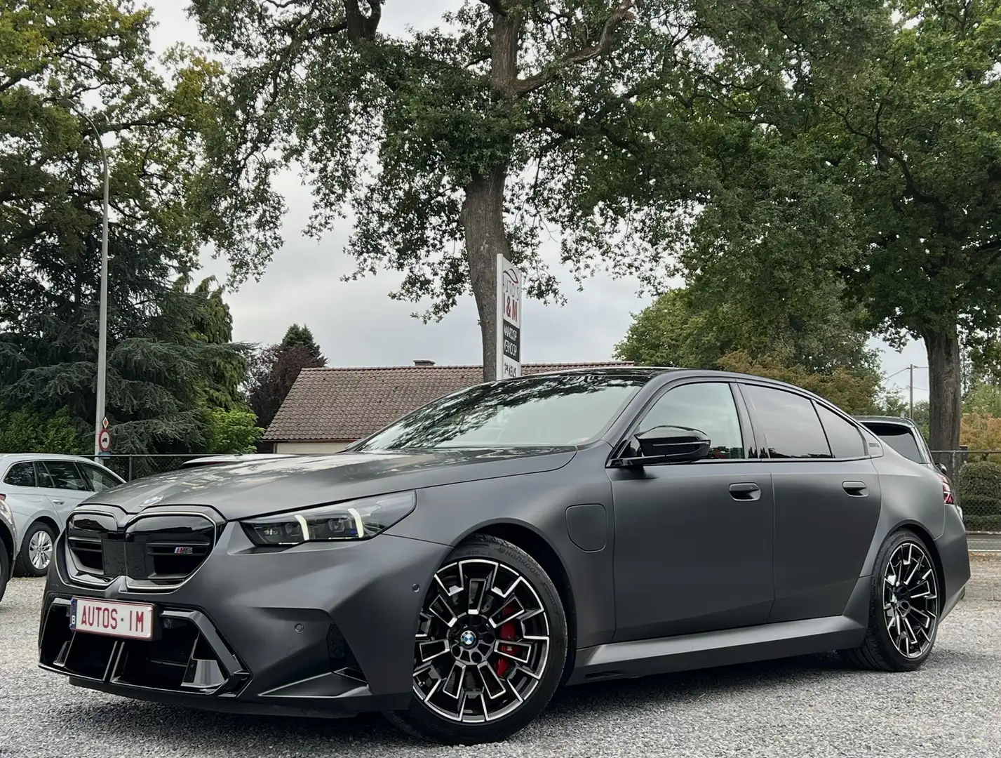 BMW M5 Berline xDrive PPF Frozen Deep Grey B&W Shadowline - 1