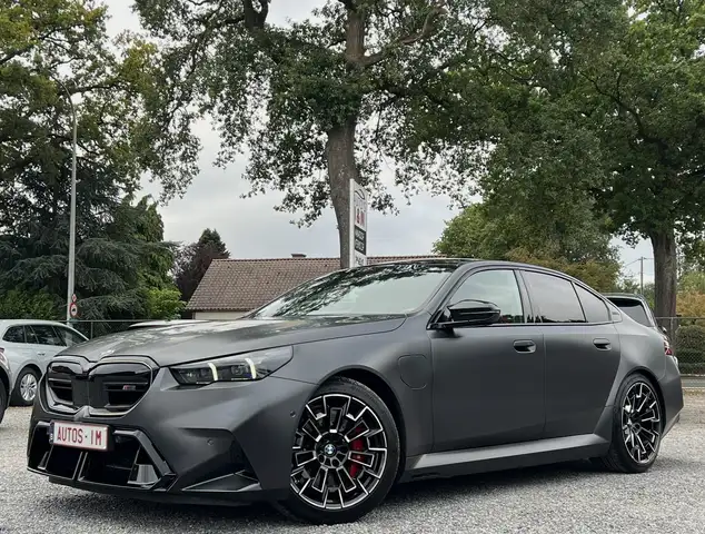 BMW M5 Berline xDrive PPF Frozen Deep Grey B&W Shadowline