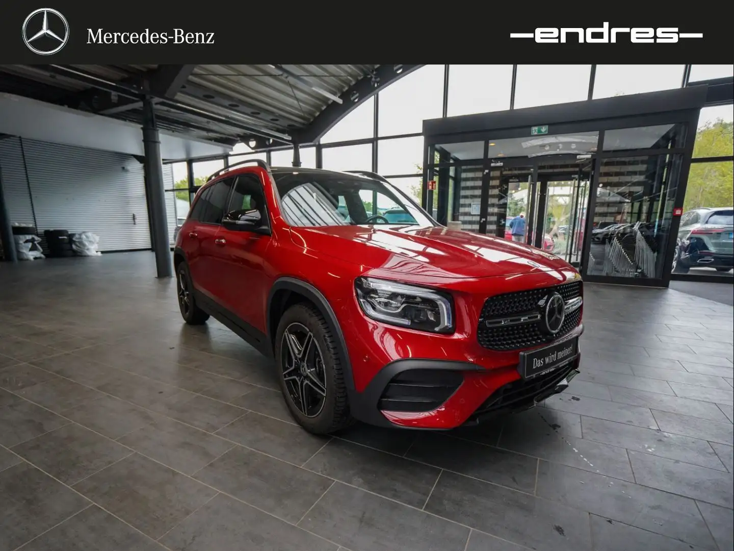 Mercedes-Benz GLB 250 4Matic +AMG+MBUX+LED+360°-KAMERA+ crvena - 2