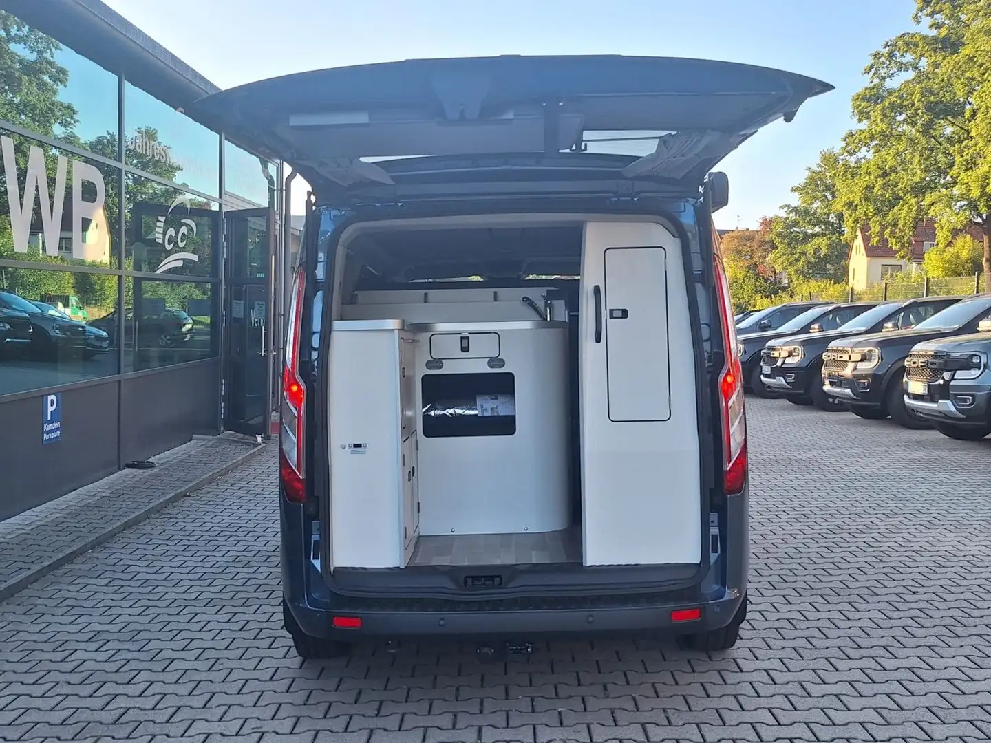 Ford Transit Custom Nugget Trend Aut. Aufstelldach AHK abn. Sitzhzg Bleu - 2