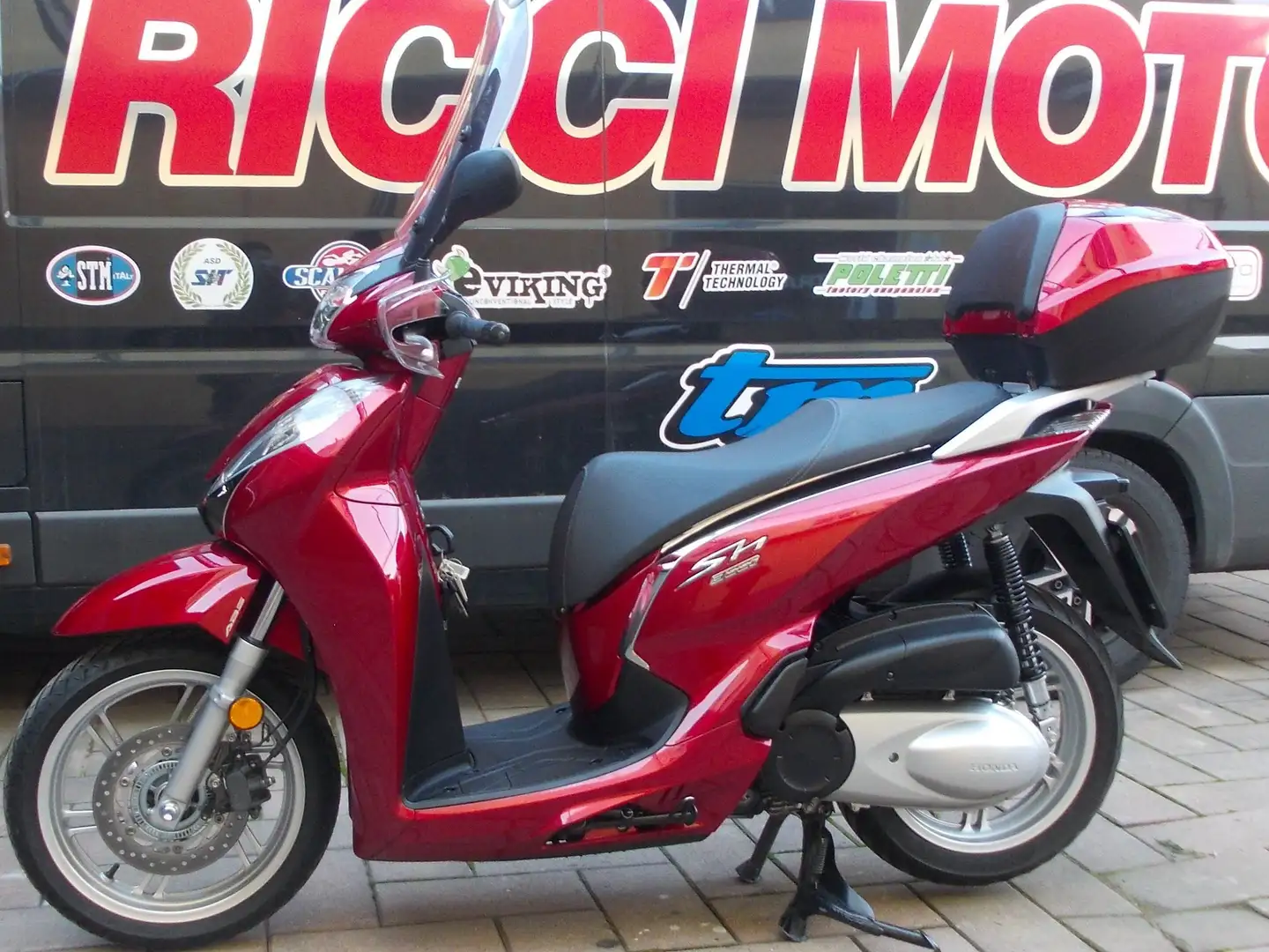 Honda SH 300 SPORTY Rojo - 1