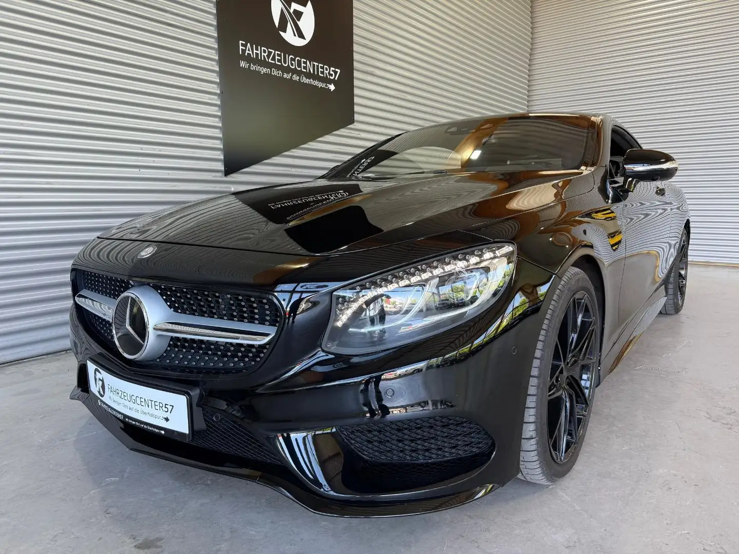Mercedes-Benz S 500 Coupe 4Matic/360°/HUD/ACC/BURMESTER/PANO Zwart - 2