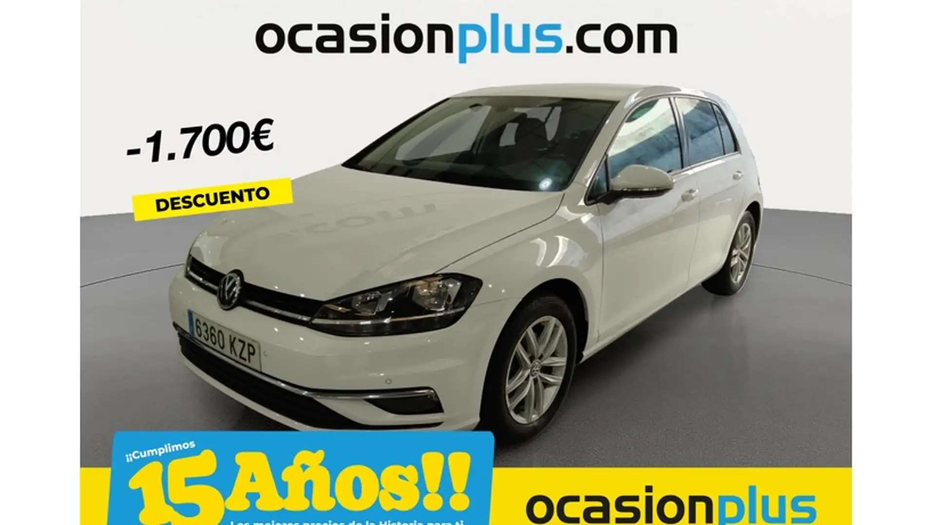 Volkswagen Golf 2.0TDI Advance 110kW Blanc - 1