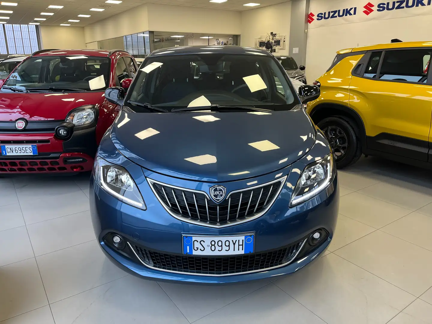 Lancia Ypsilon Ypsilon 1.0 firefly hybrid Platinum Bleu - 1