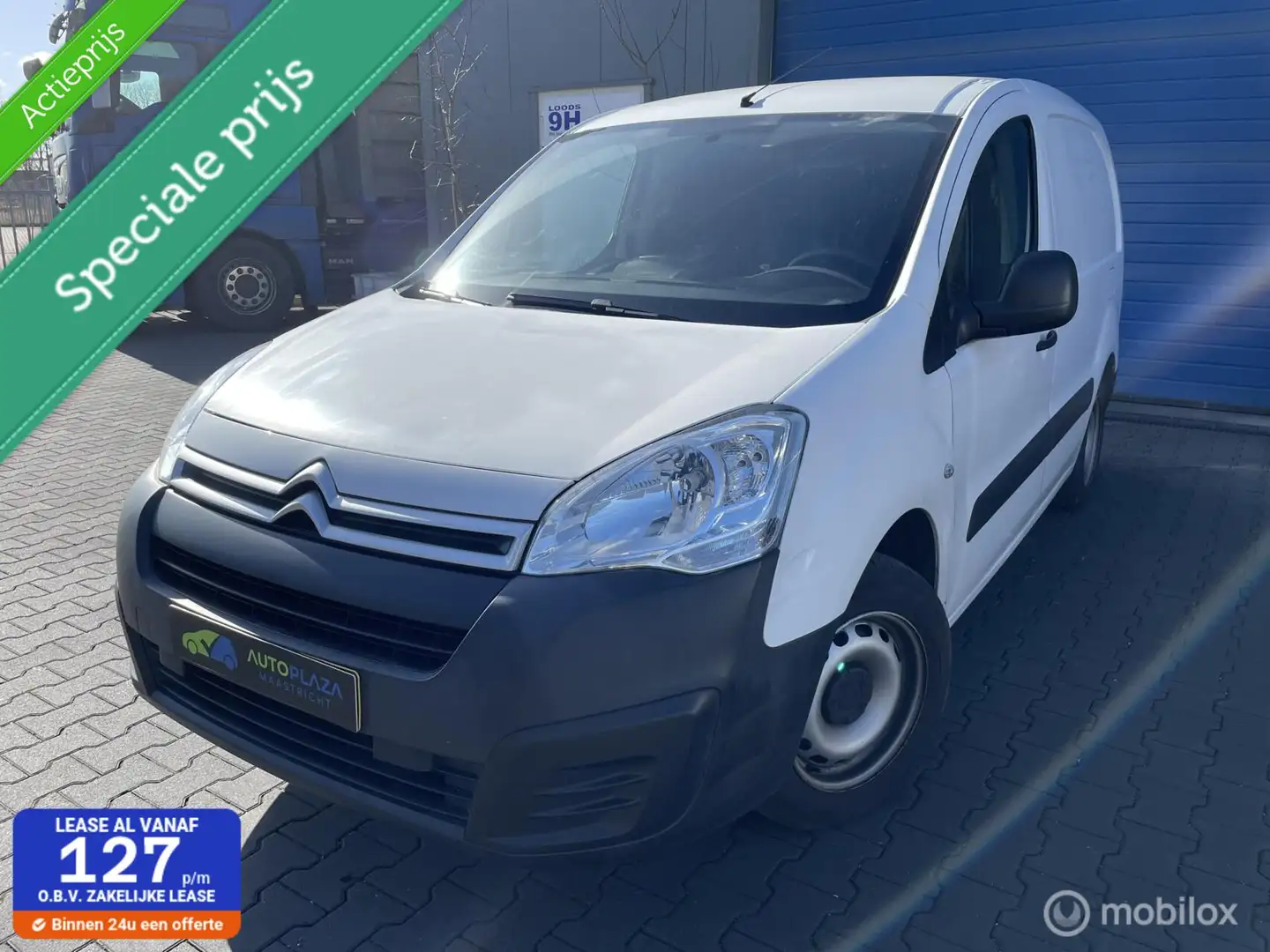 Citroen Berlingo bestel 1.6 BlueHDI 75 Club / Marge / NAP / 2018 / Wit - 1