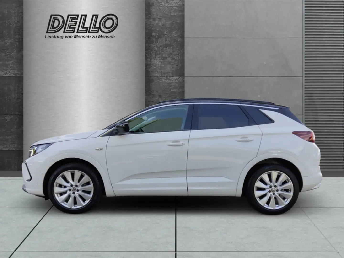 Opel Grandland Ultimate AT abn. AHK Navi Leder 360 Kamera Klimasi Bianco - 2