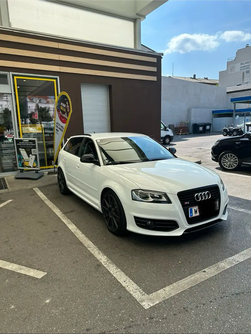Audi A3 SB 2,0 TFSI quattro Ambition S-tronic Weiß - 1