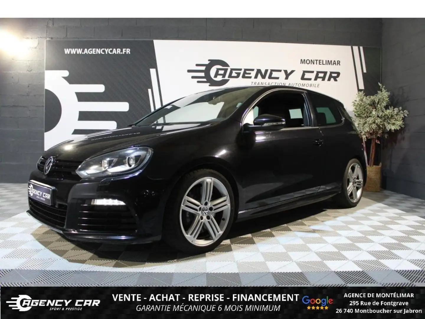 Volkswagen Golf 6 R 2.0 TSI - 270 - DSG 6 4Motion NOIR 3 PORTES Noir - 1