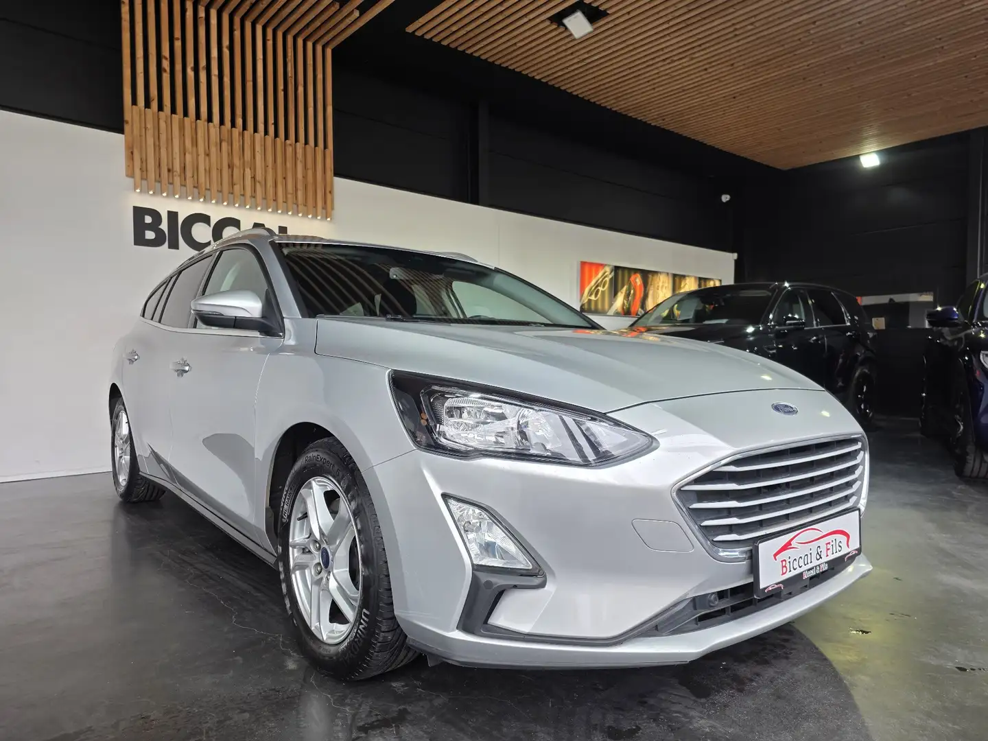 Ford Focus Focus 1.0 EcoBoost MHEV Connected (EU6d) Argent - 2