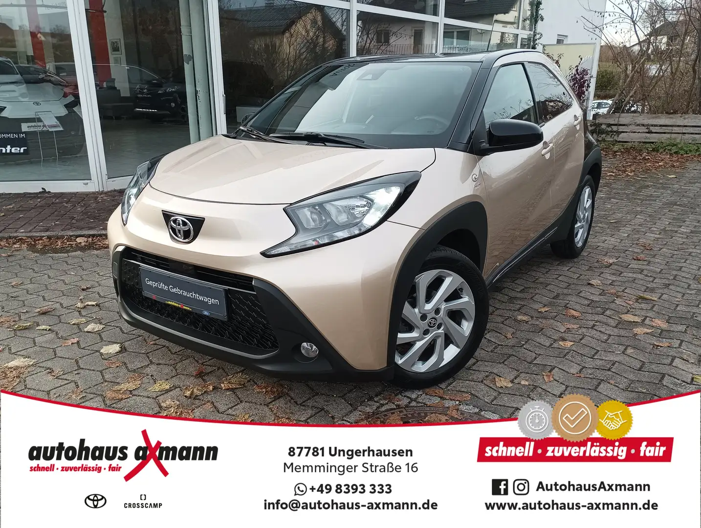 Toyota Aygo X S-CVT Pulse * Kamera * Beige - 1