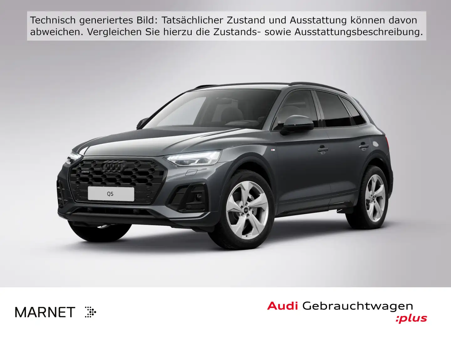 Audi Q5 40 TDI quattro S line*Navi*Matrix*Alu*PDC*Vir Grau - 1