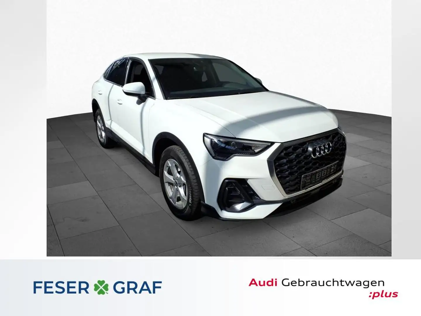 Audi Q3 Sportback 45 TFSI e S tr. Navi plus-LED-Car Play- Bianco - 1