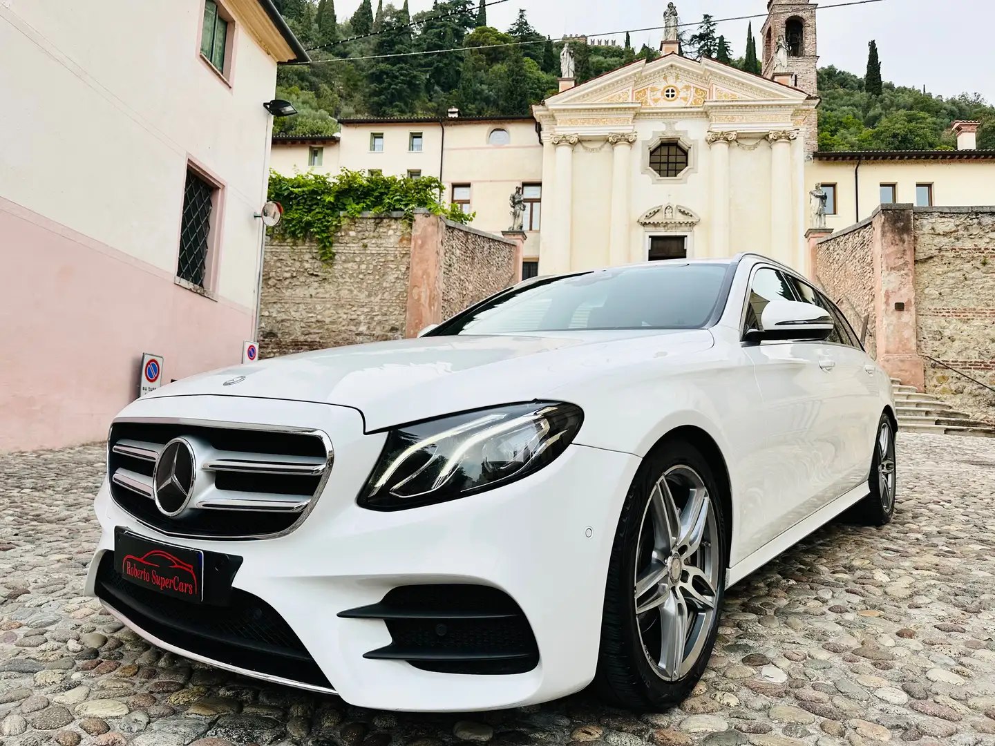 Mercedes-Benz E 220 d AMG 9G ADAS 90Mila Km Euro 6-C Bianco - 1