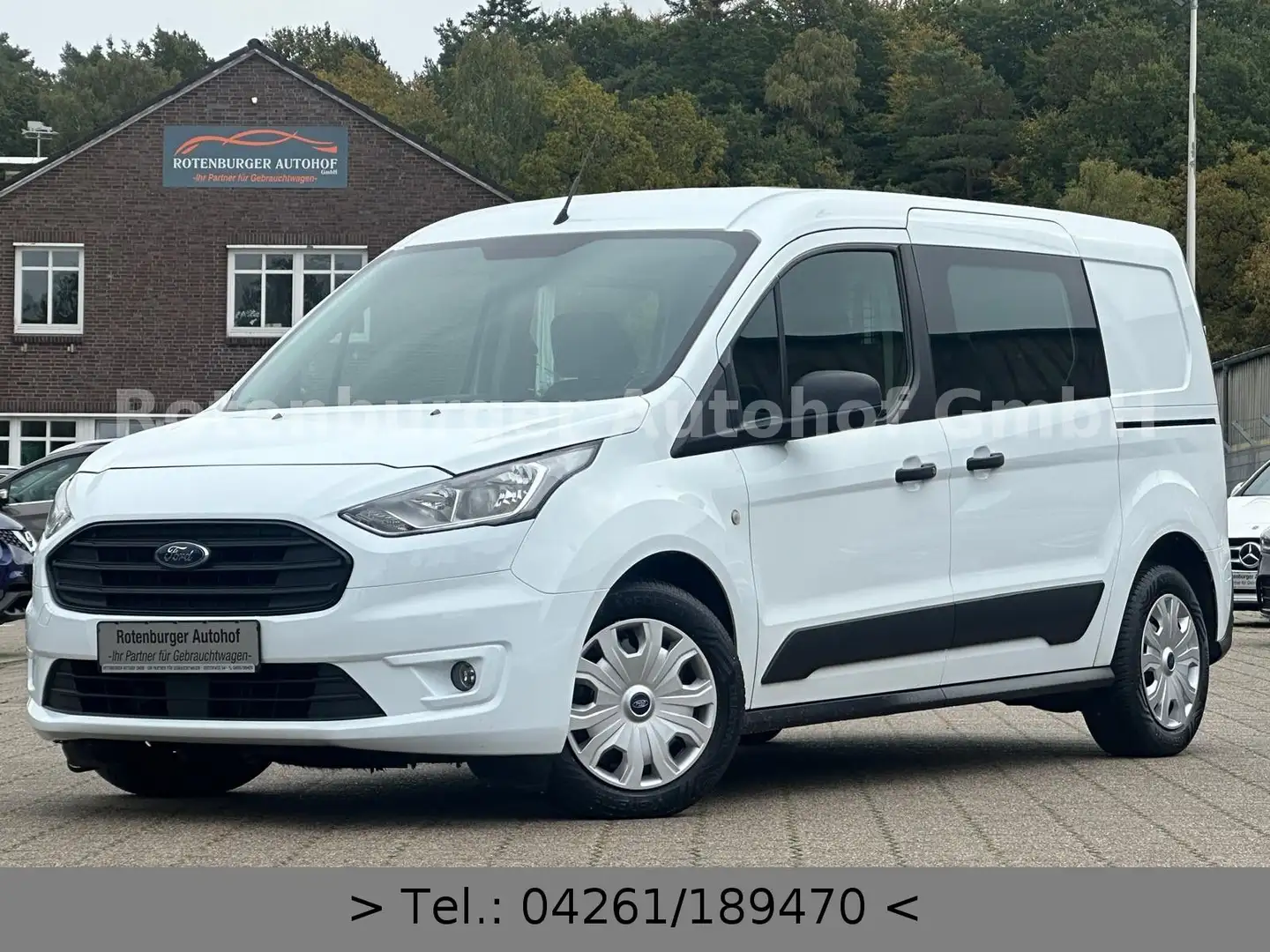 Ford Transit Connect 1.5 TDCI*240*KASTEN*LANG*5-SITZE Weiß - 1