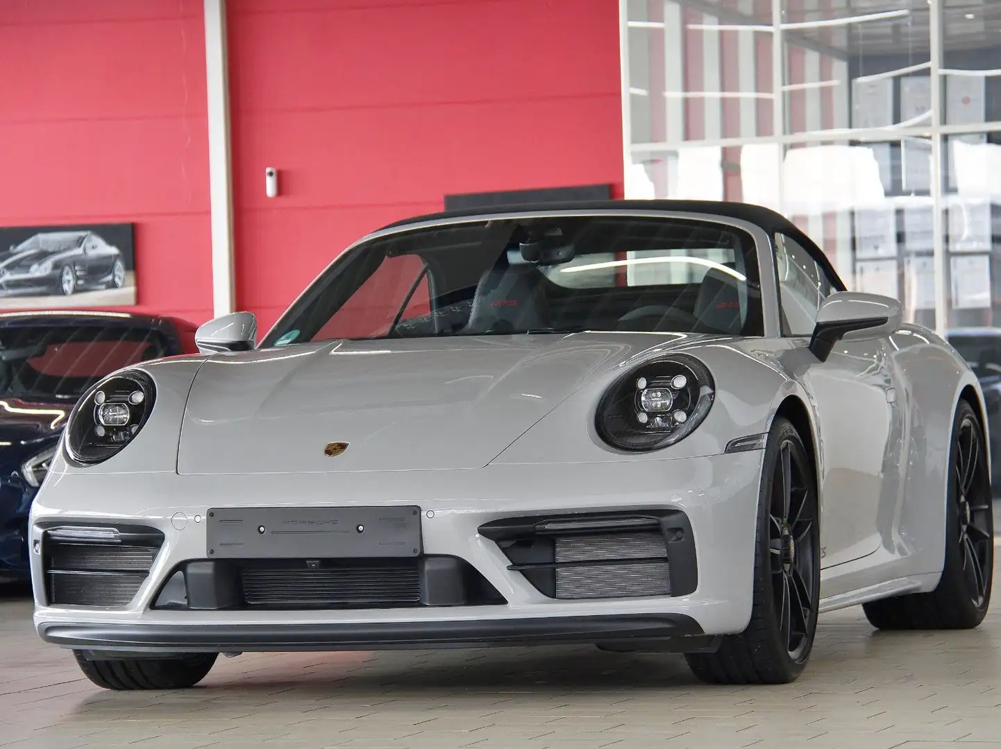 Porsche 992 GTS 4 CABRiO SPORTDESiGN *CARBON*21"TURBO* Grigio - 1