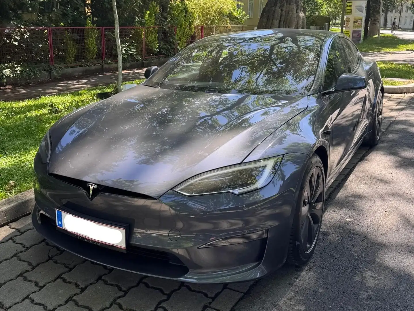 Tesla Model S Model S Long Range 100kWh Silber - 1