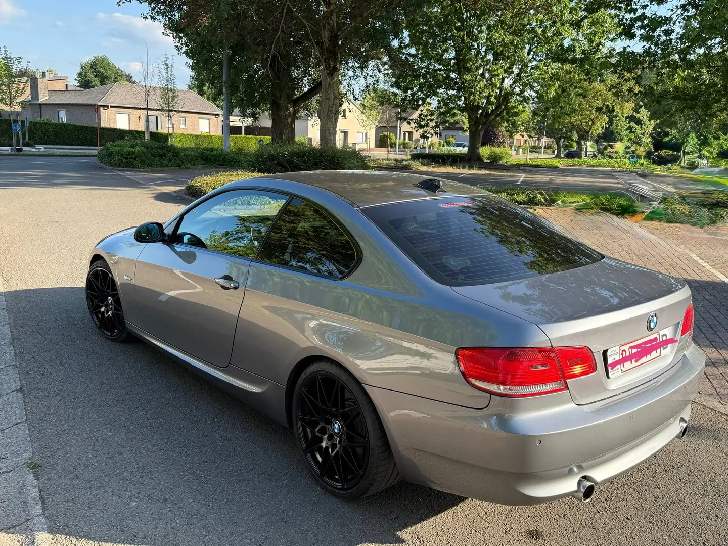 BMW 335 335i Coupe Grijs - 2