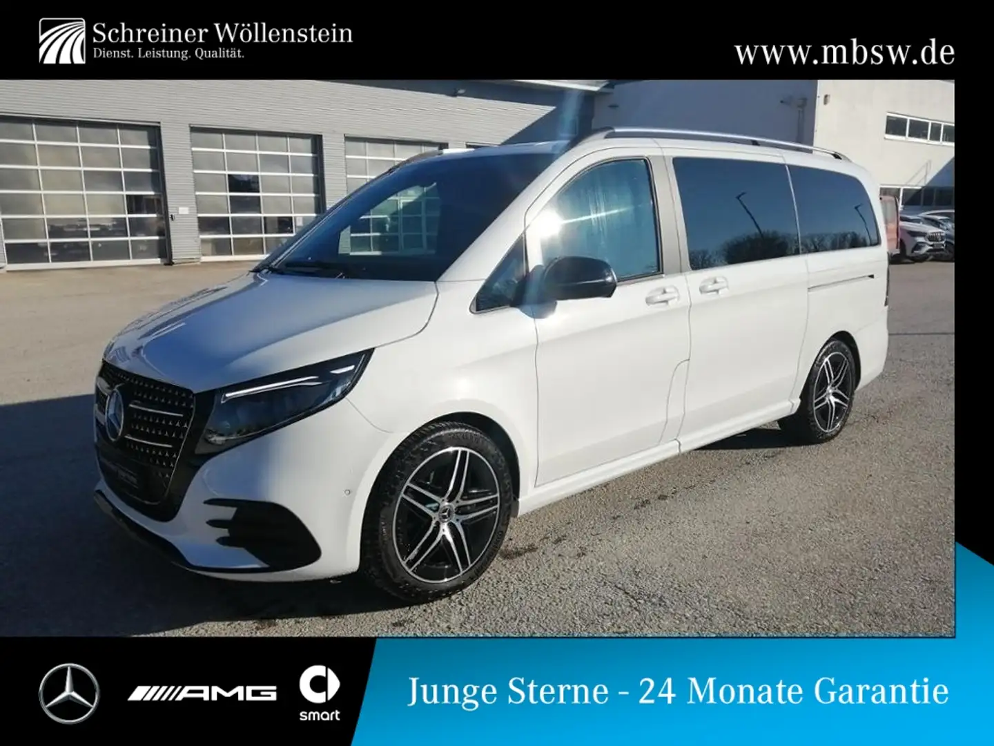Mercedes-Benz V 300 d STYLE AMG L MBUX*Distronic*Multibeam LED Weiß - 1