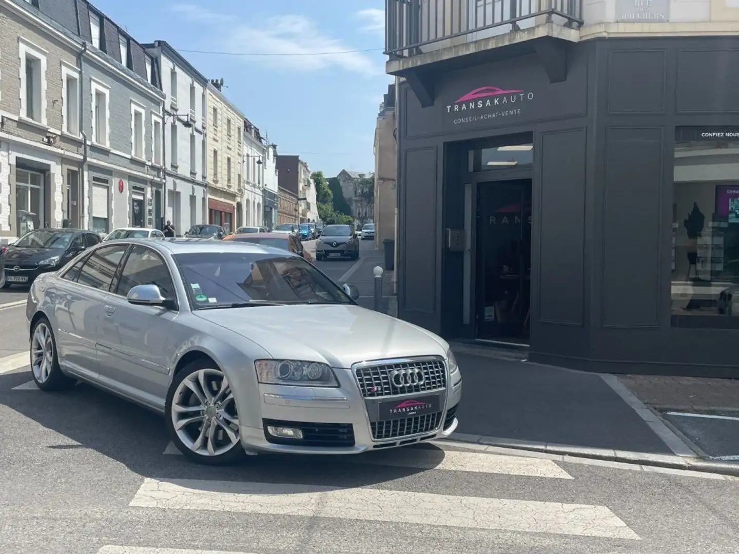 Audi S8 5.2 FSI V10 450 Quattro Tiptronic A / ENTRETIEN COMPLET / TOIT OUVRANT / CAMERA DE RECUL Grau - 1