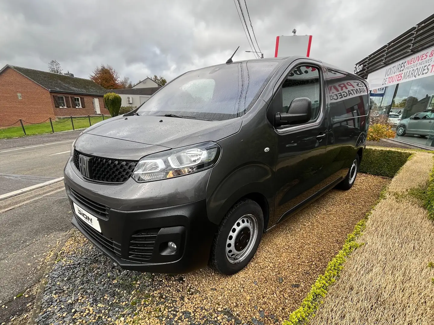 Fiat Scudo L2 H1 Clim Navi Caméra Gris - 1