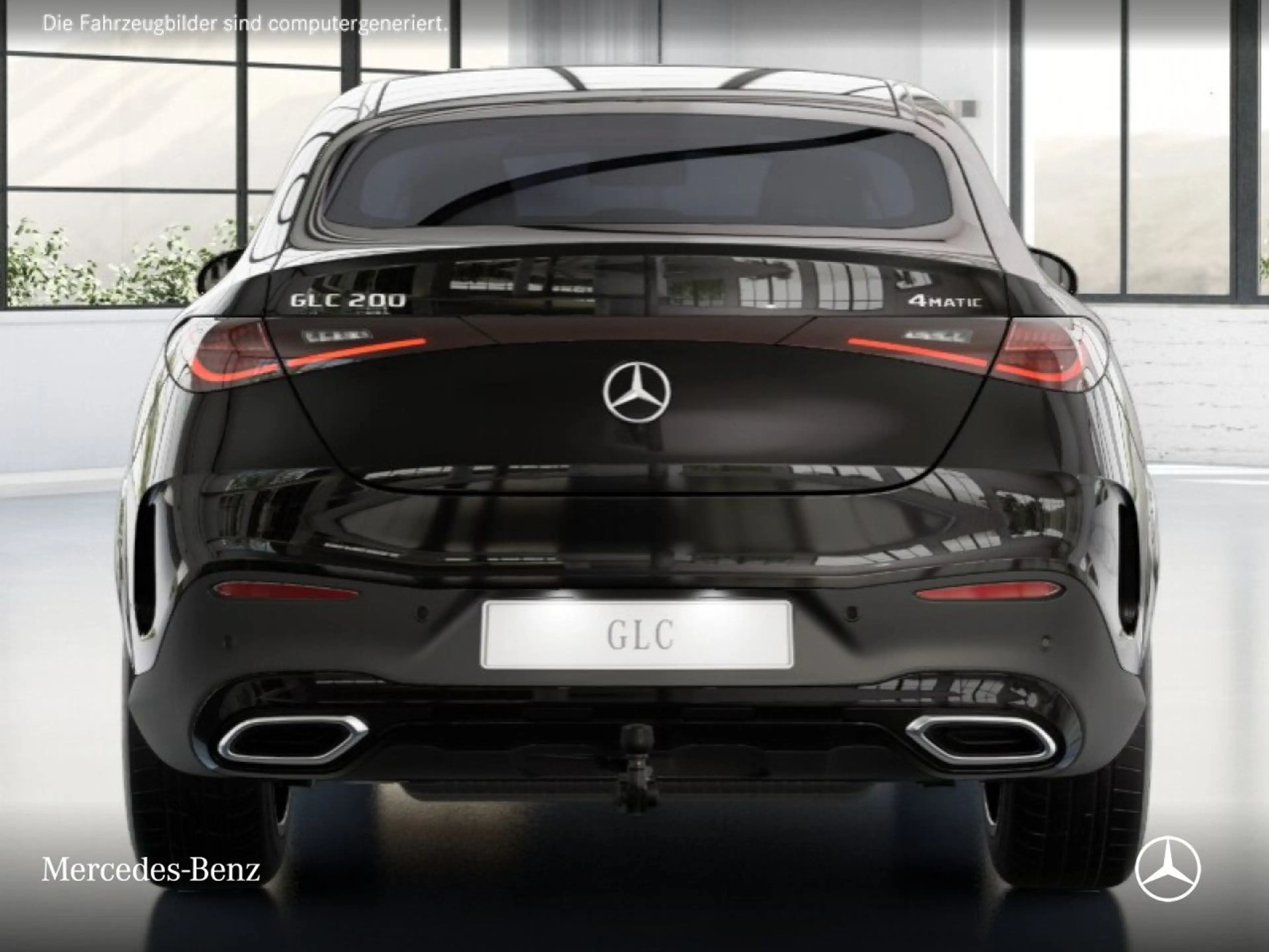 Mercedes-Benz GLC 200 4M AMG+NIGHT+360+AHK+TOTW+KEYLESS+9G — photo 7