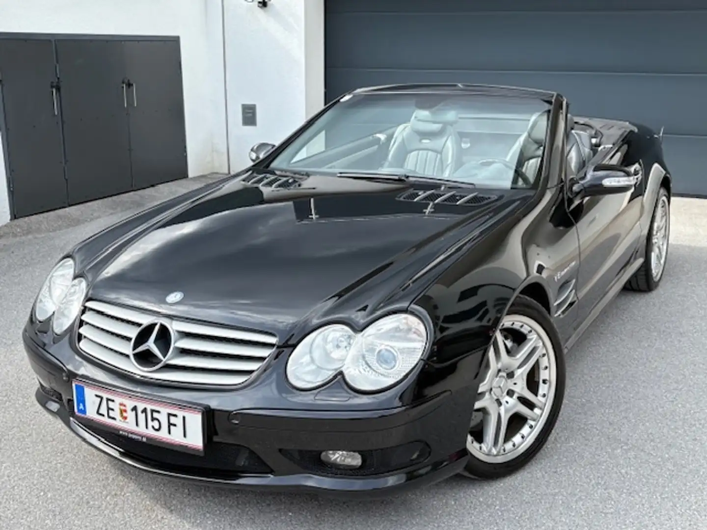 Mercedes-Benz SL 55 AMG Roadster Aut. *Zweitbesitz, Vollausstattung* Schwarz - 1