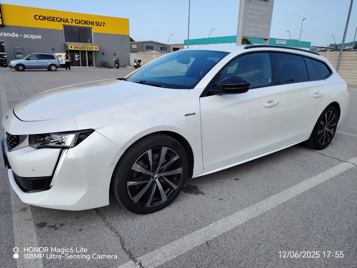 Peugeot 508 508 II 2019 SW SW 2.0 bluehdi GT Line s Bianco - 1