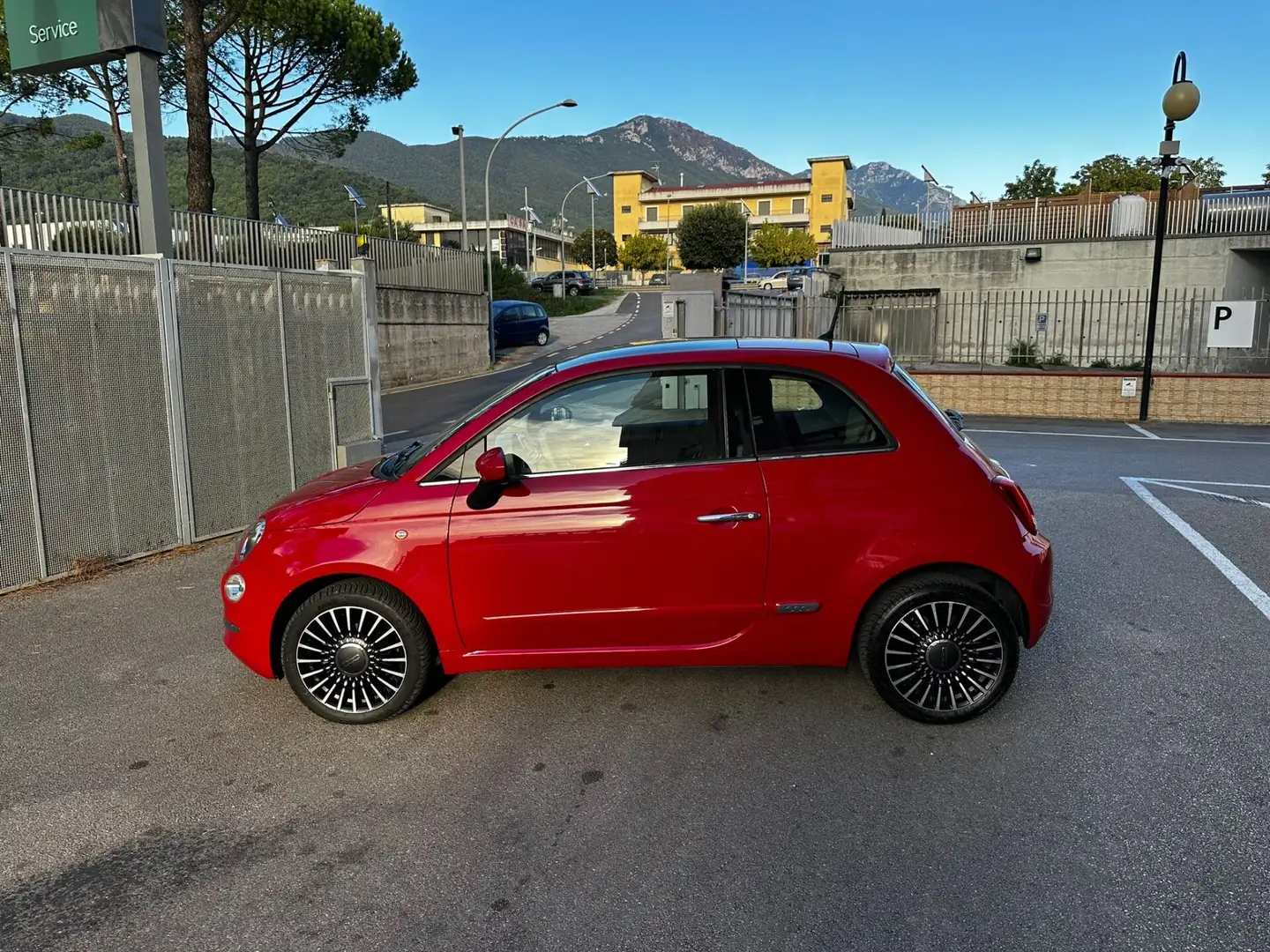 Fiat 500 500 1.3 Multijet 95 CV Lounge Rosso - 2