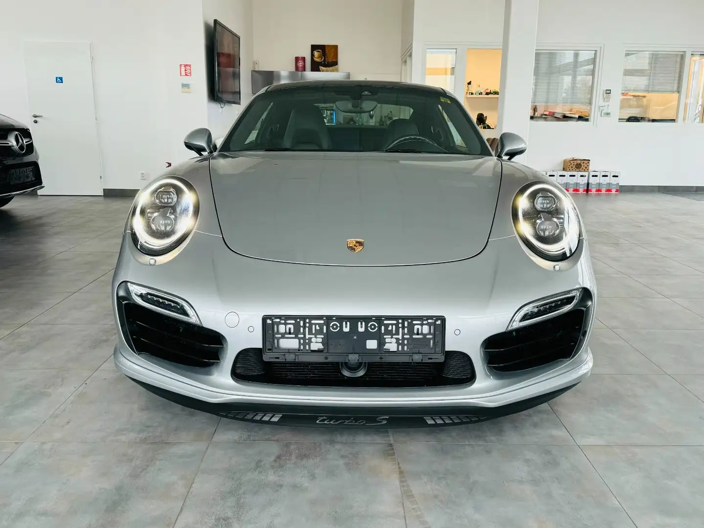Porsche 991 911.991 Turbo S /TV/CAM/CHRONO/ACC/PANO/APPROVED Plateado - 2