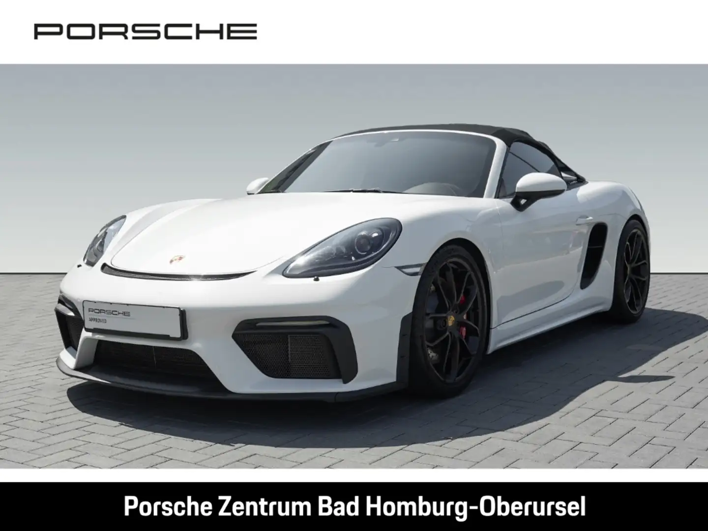 Porsche 718 Spyder Weiß - 1